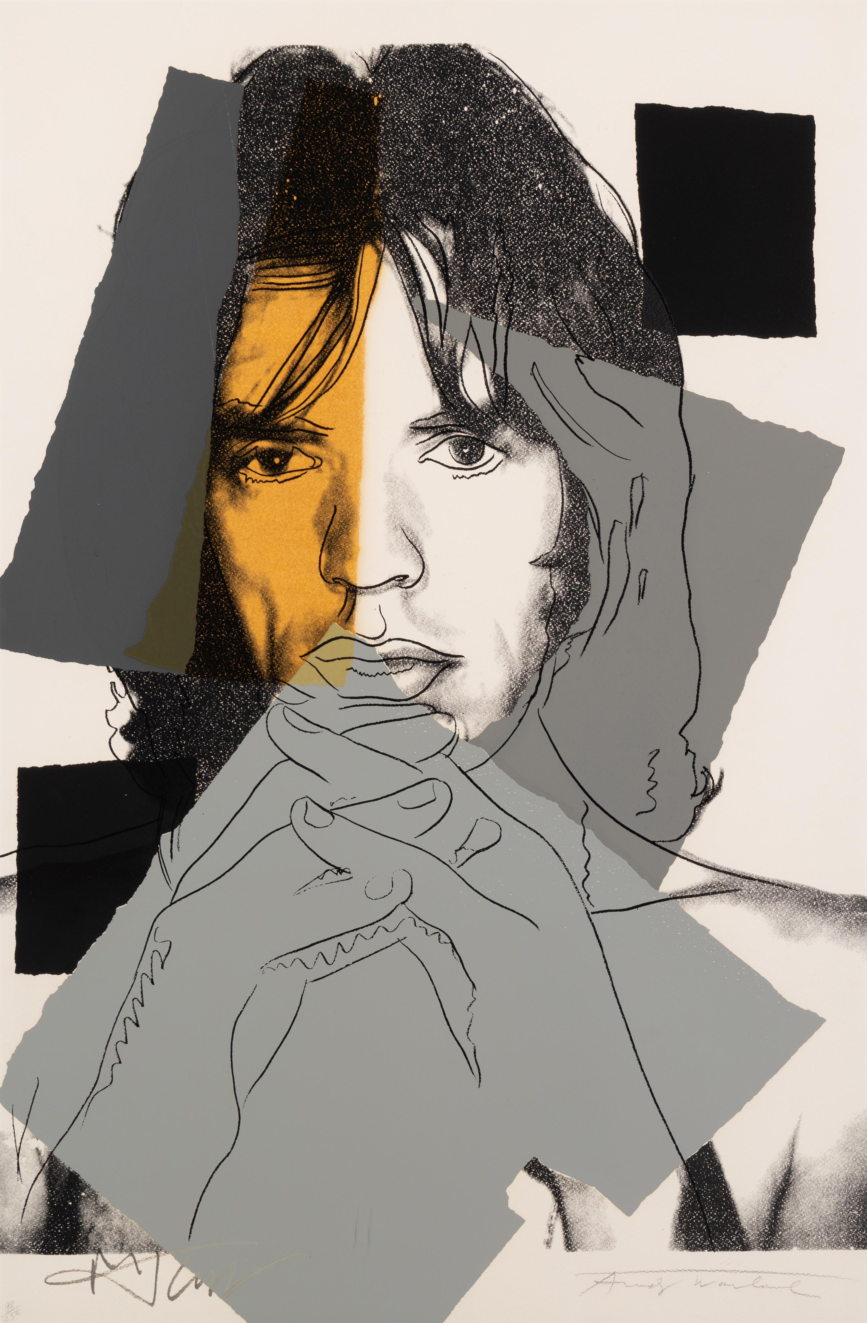 Andy Warhol (American, 1928–1987) — Mick Jagger , 1975