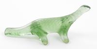 A Lalique Molded and Frosted Glass Figure Length 6 1/2 inches. — SECOND HALF 20TH CENTURY