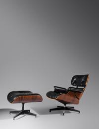 Lounge Chair and Ottoman, model 670 and model 671, Herman Miller, USA