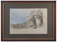 David Roberts, RA (Scottish, 1796-1864), A Pair Of Lithographs Of Egyptian Ruins