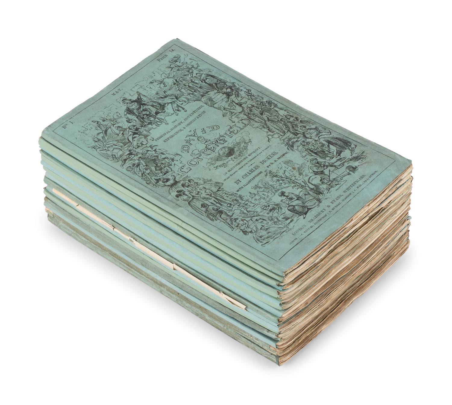 DICKENS, Charles (1812-1870). The Personal History... of David Copperfield . London: Bradbury and Evans, May 1849 - November 1850.