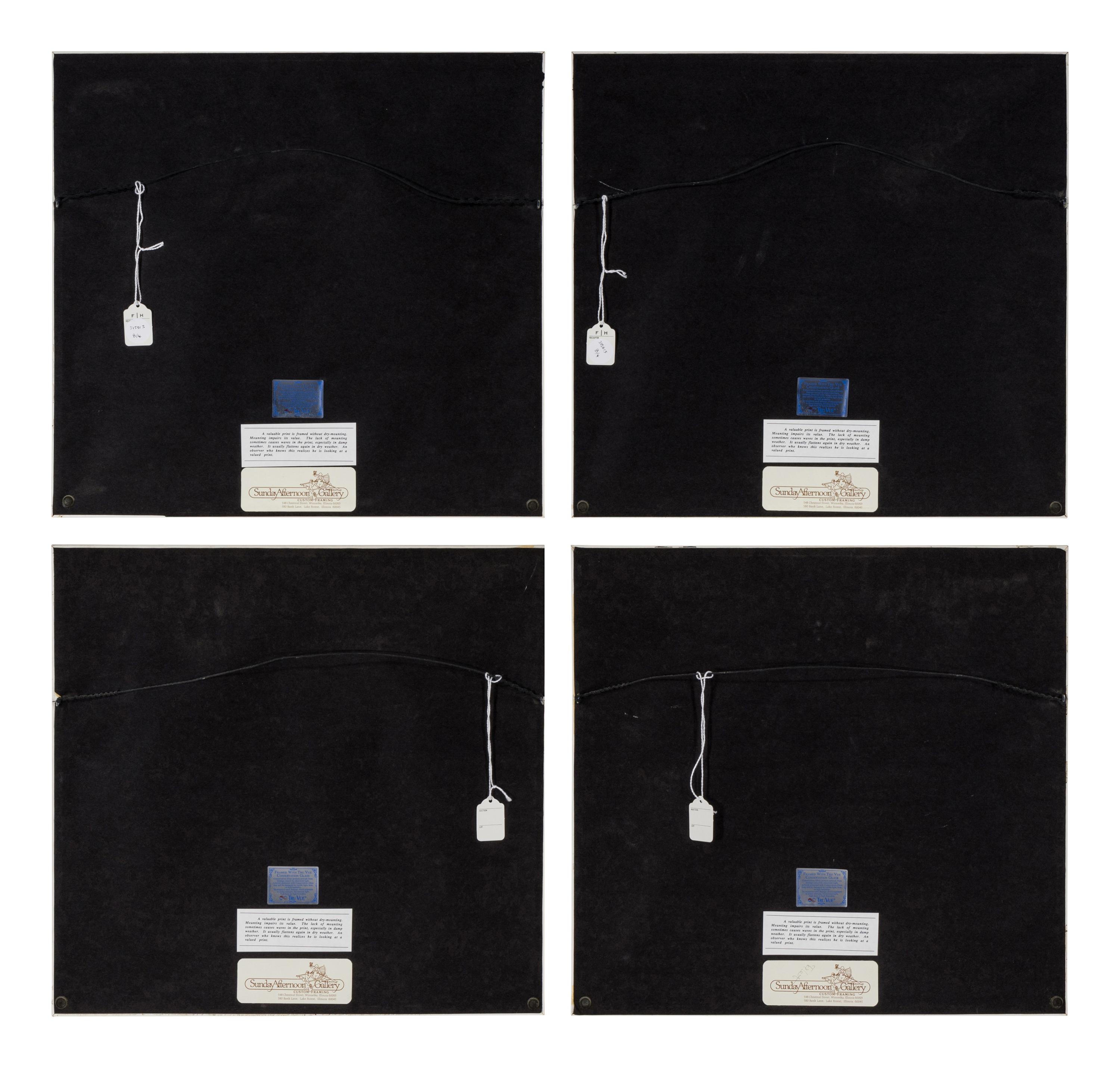 Start, Bend, Accordion , and Window (complete set of four), 1996