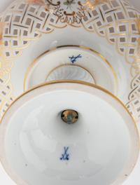 Three Meissen Porcelain Serving Articles