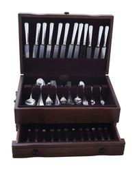 A Georgian Silver Flatware Service