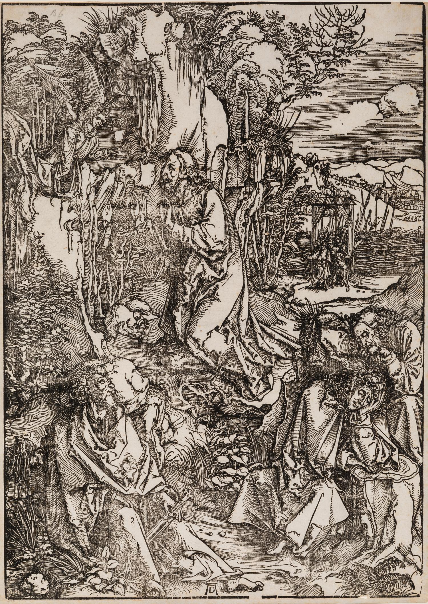 Albrecht Dürer, (German, 1471-1528), The Scourging of Christ and Christ on the Mount of Olives