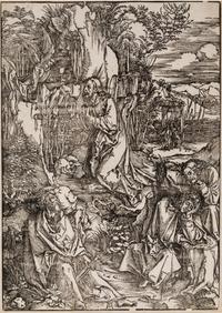 Albrecht Dürer, (German, 1471-1528), The Scourging of Christ and Christ on the Mount of Olives