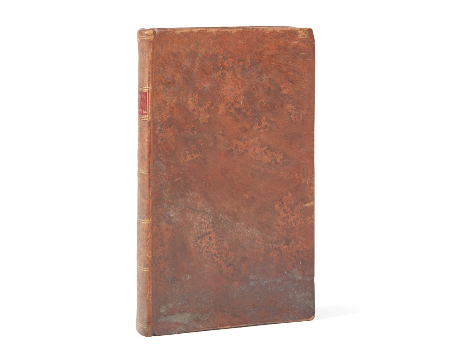 [Americana] (Jay, John). Treaty of Amity, Commerce, and Navigation, between His Britannic Majesty, and the United States of America, Conditionally Ratified by the Senate of the United States, at Philadelphia, June 24, 1795. To Which is Annexed a Copious Appendix