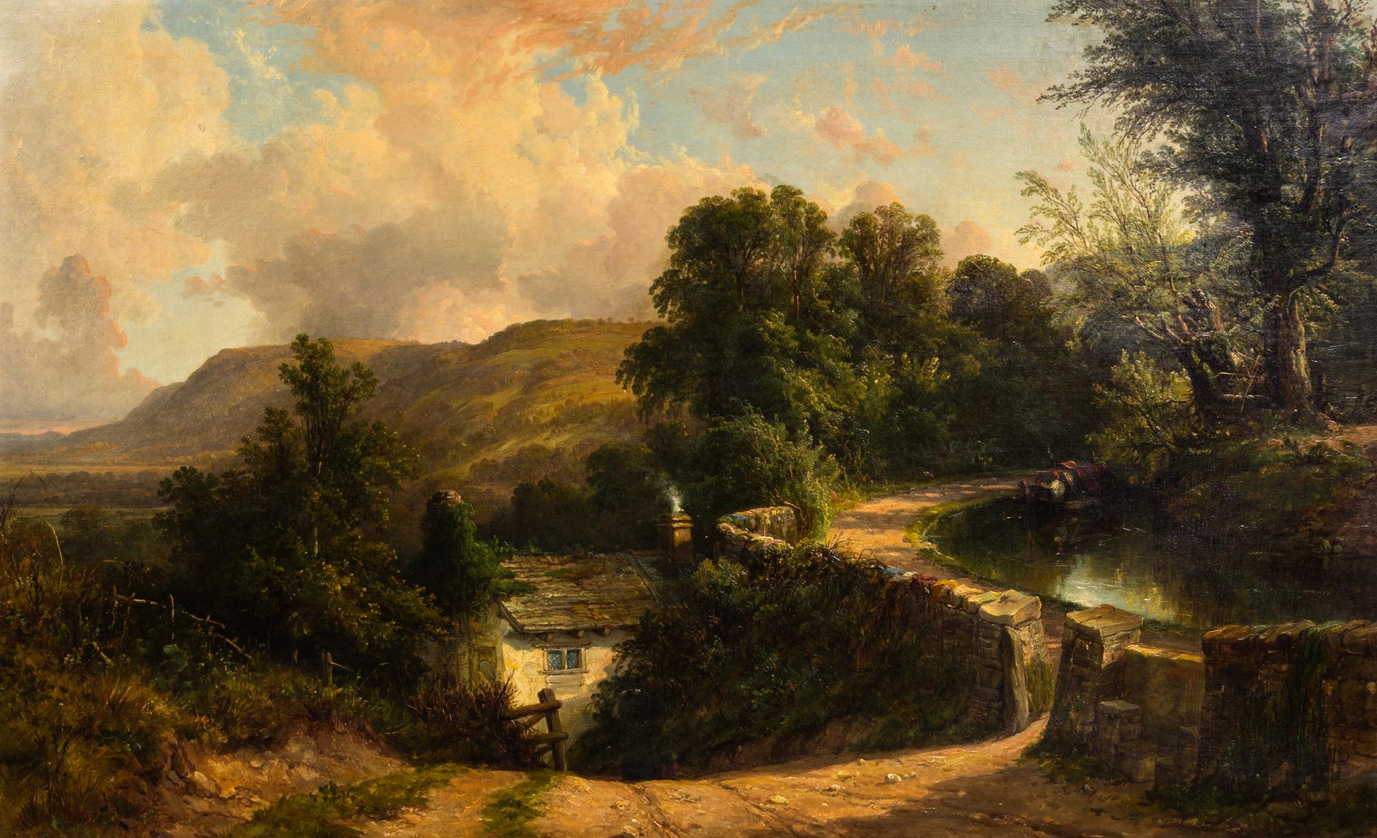 John Frederick Tennant, (British, 1796-1872), Old Waterway, North Wales