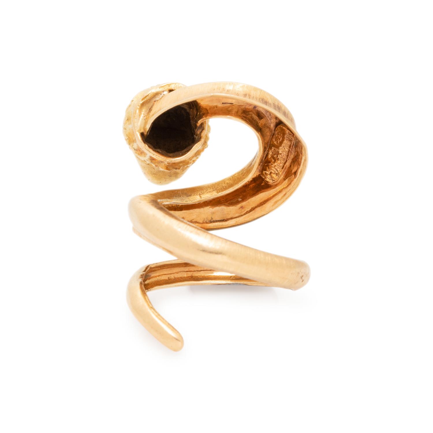 LALAOUNIS, YELLOW GOLD CHIMERA RING