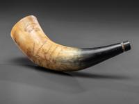 An American Engraved Powder Horn