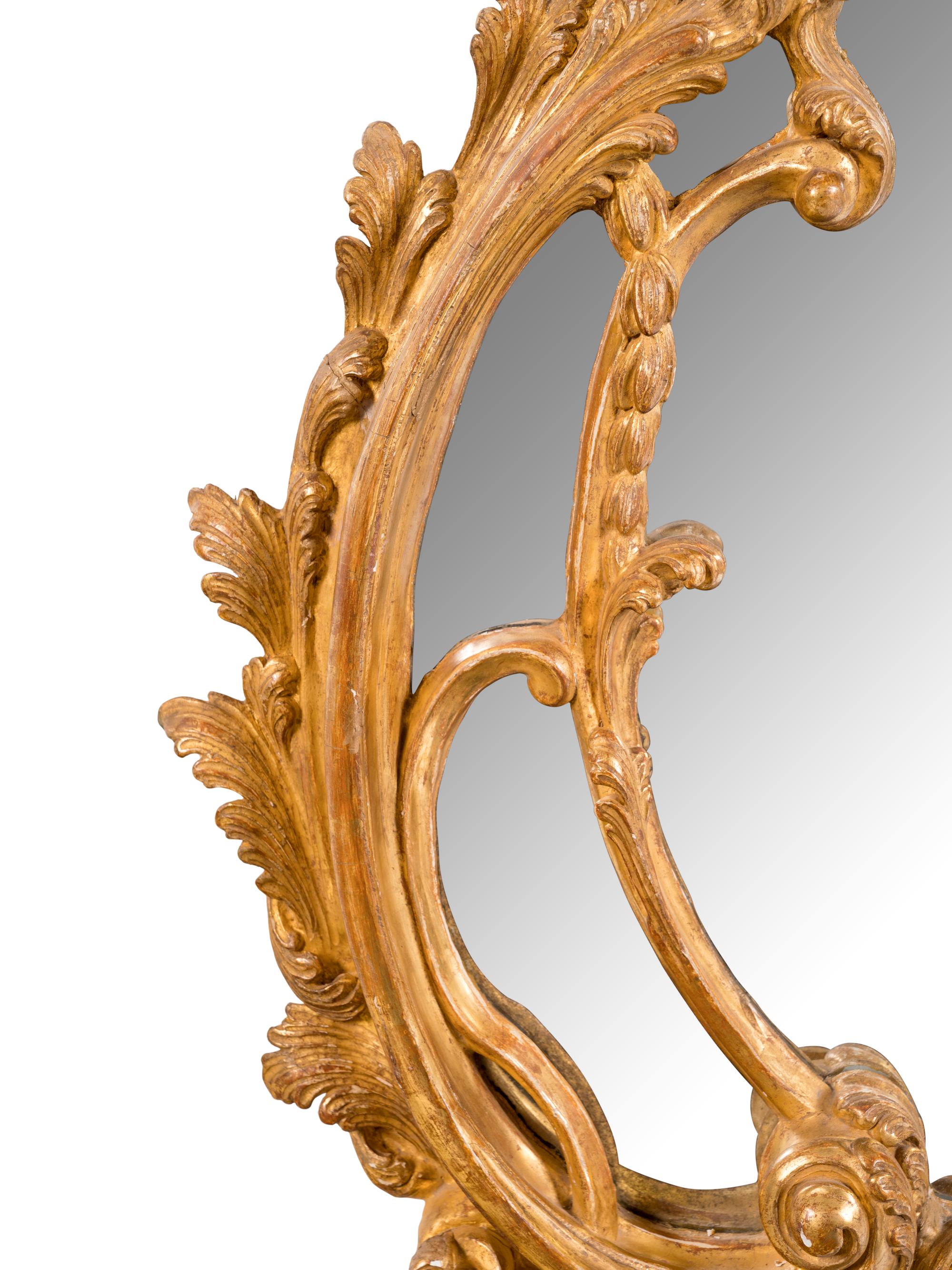 A George III Giltwood Mirror