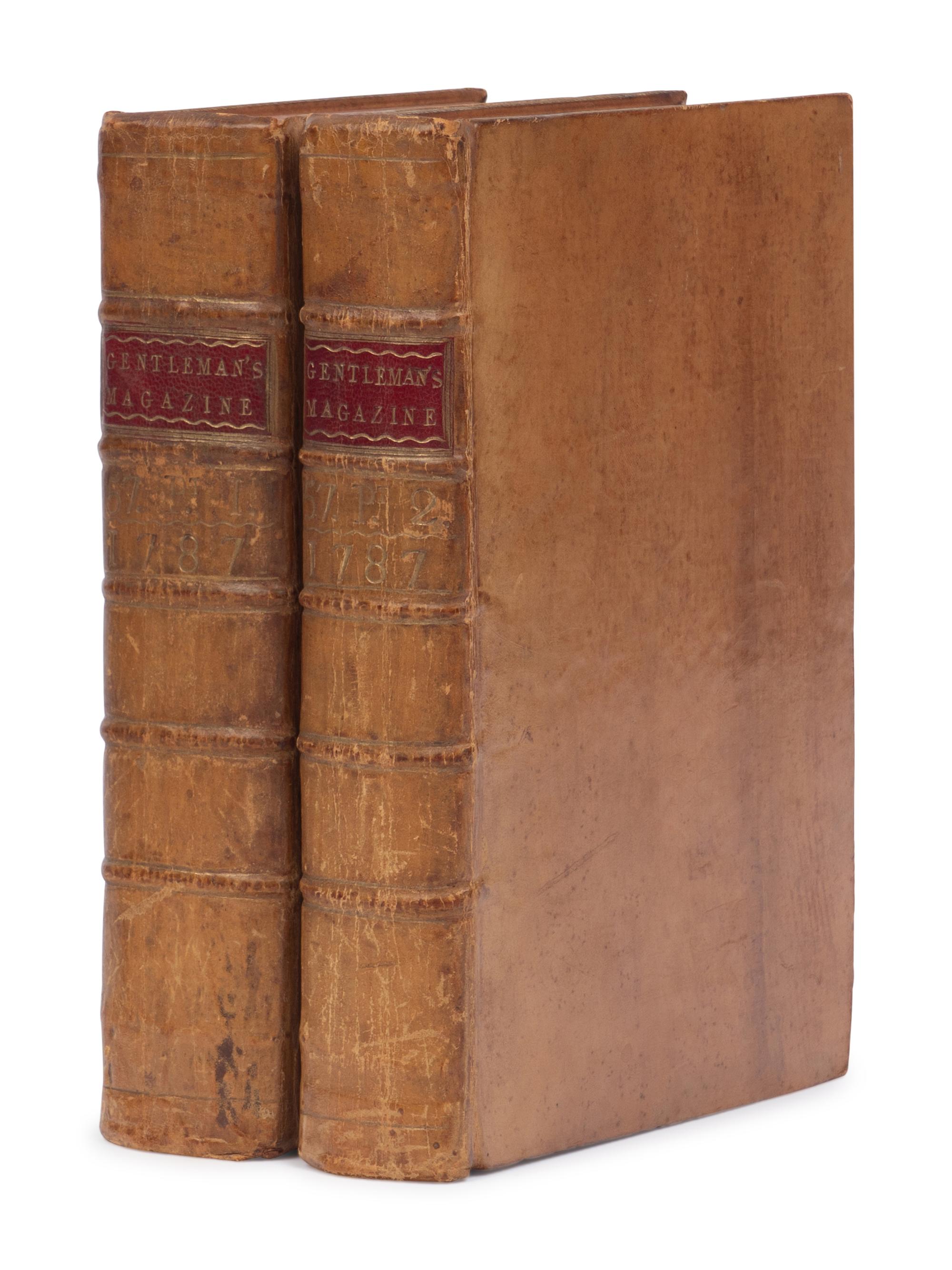 [Americana] [United States Constitution] Urban, Sylvanus (Edward Cave). The Gentleman's Magazine: and Historical Chronicle. Volume LVII. For the Year MDCCLXXXVII
