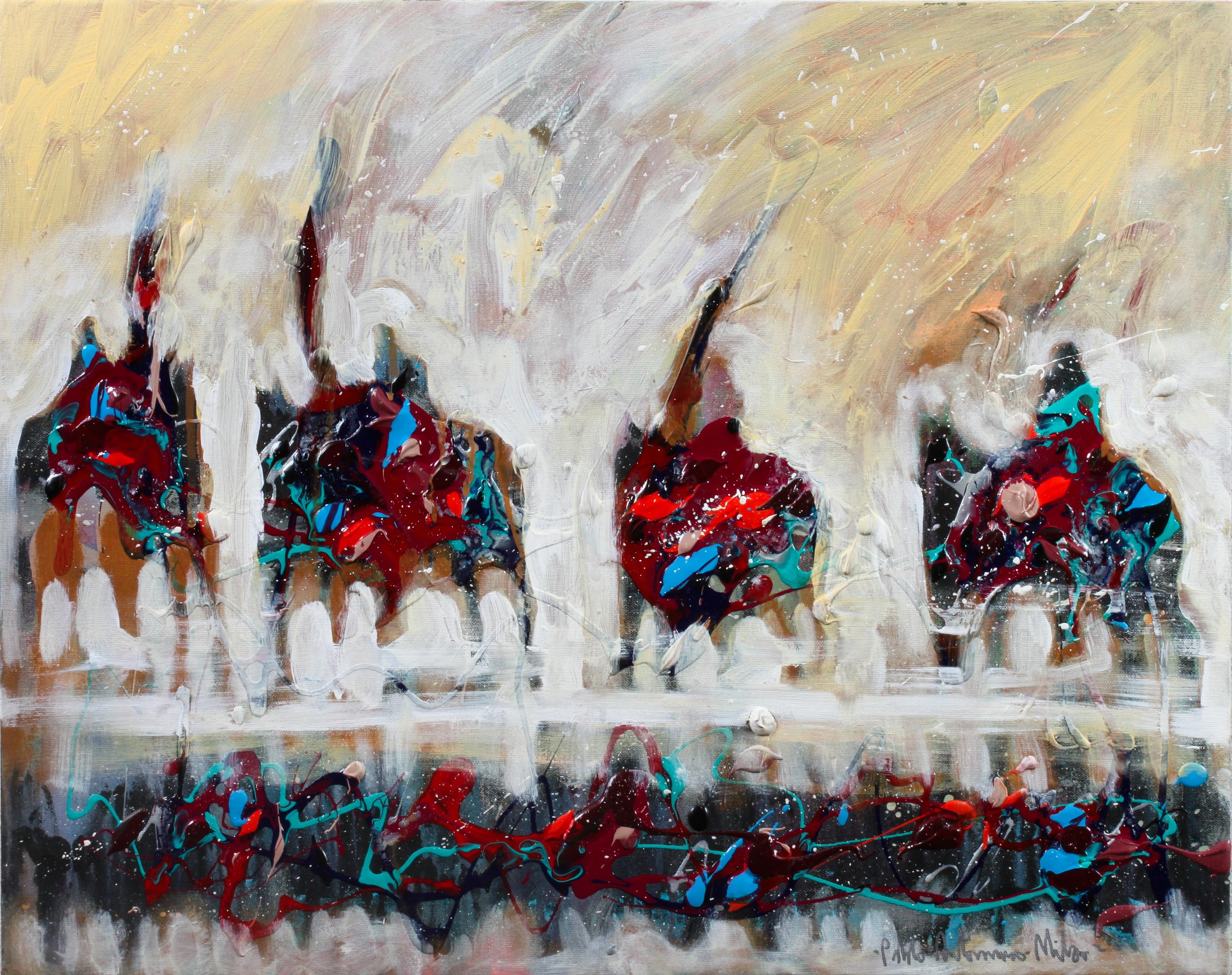 Pablo Antonio Milan 19 x 24 inches — (American, b. 1961-2017)
