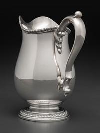 An American Silver Water Pitcher