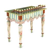 A Mackenzie Childs Marble Collection Writing Desk
