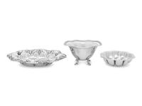 Three American Silver Small Table Articles