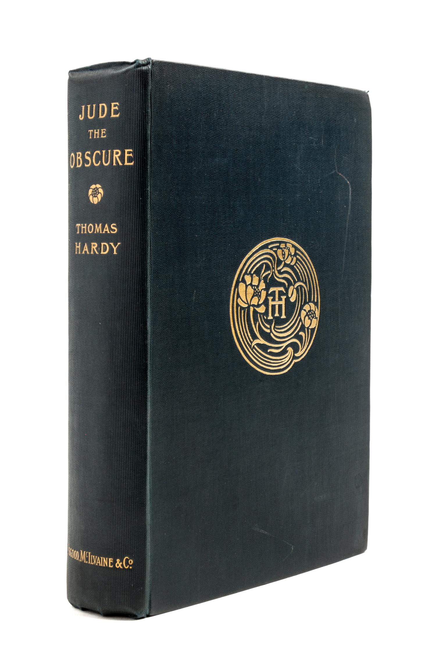 HARDY, THOMAS. Jude the Obscure. London, 1896. First edition in book form.