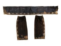 Five Pairs of Aesthetic Movement Drapes, Possibly Herter Brothers