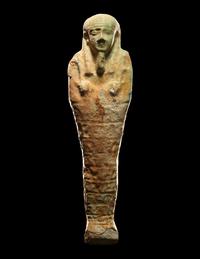 Three Egyptian Faience Ushabtis