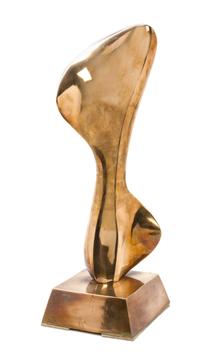 Leonardo Nierman, (Mexican, b. 1932), Form in the Wind