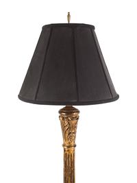 An Italian Giltwood Floor Lamp