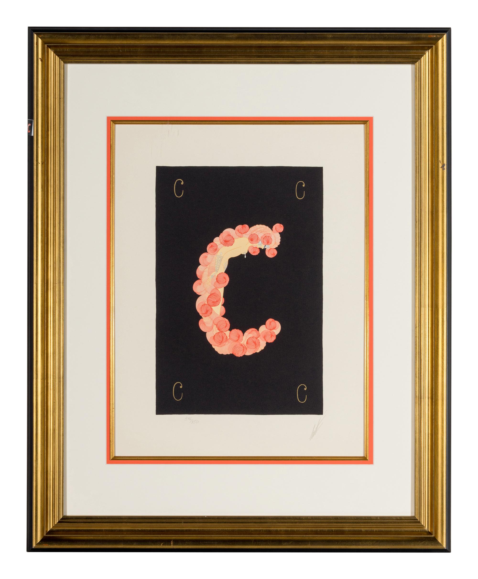 Five Alphabet Lithographs