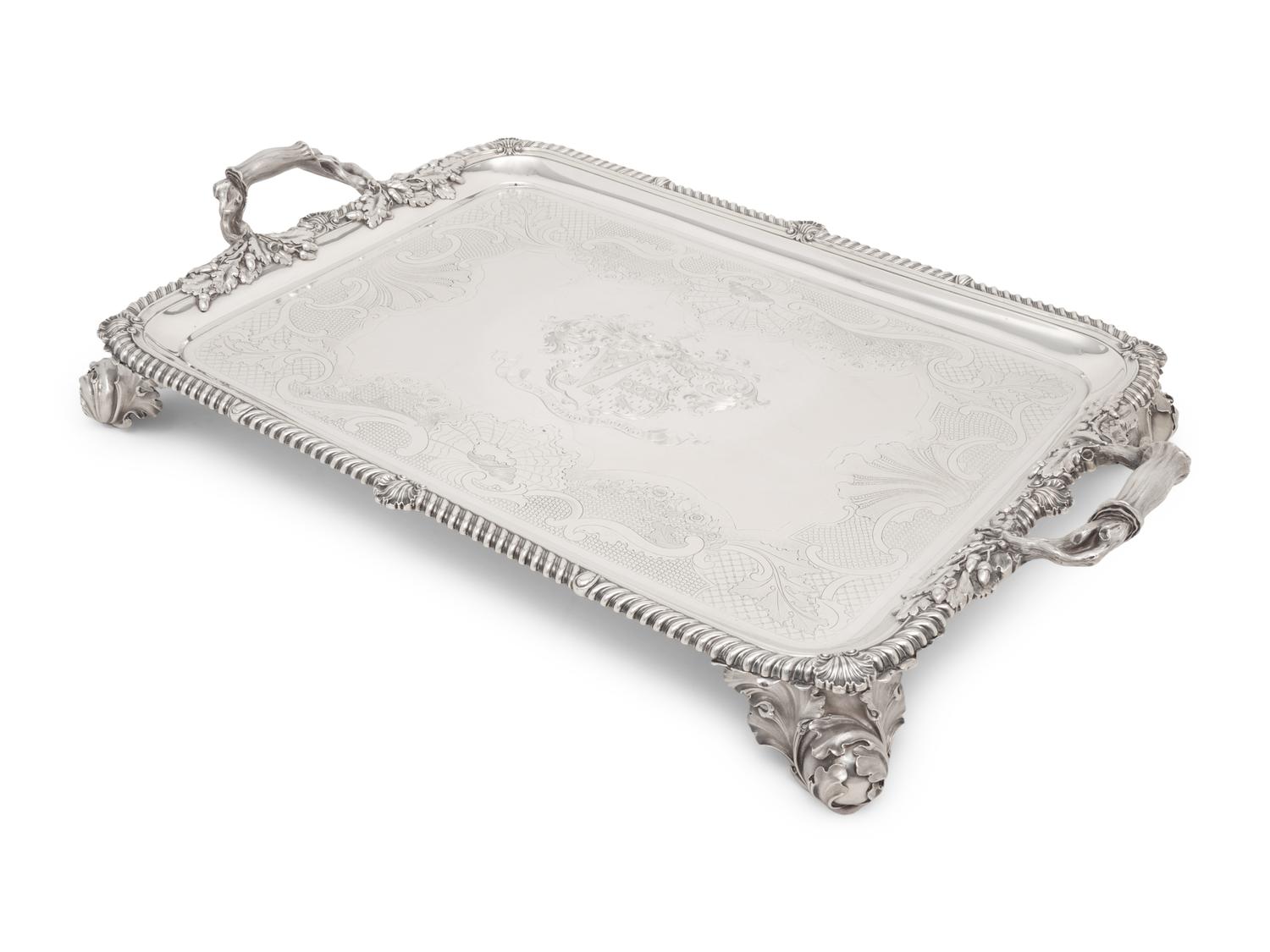 A George IV Silver Serving Tray