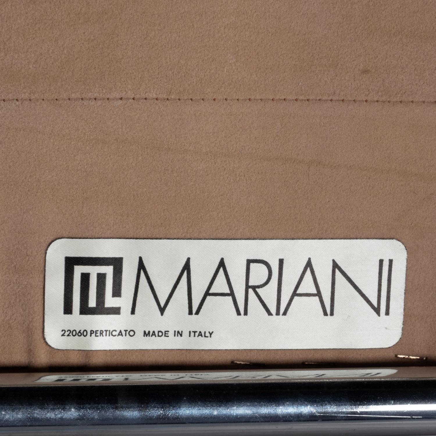 Set of Eight Dining Chairs, c. 1975, Mariani, Italy