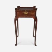 A George II carved mahogany silver table England, mid-18th century