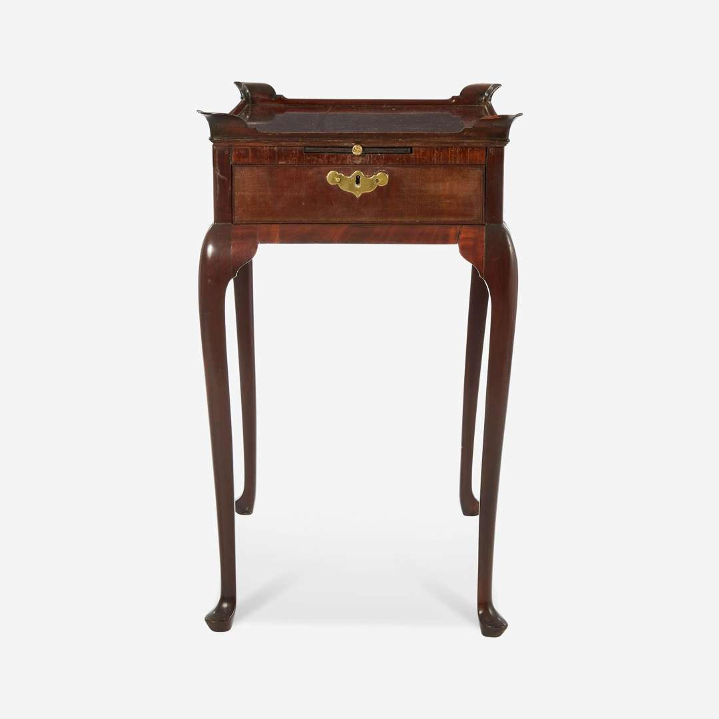 A George II carved mahogany silver table England, mid-18th century