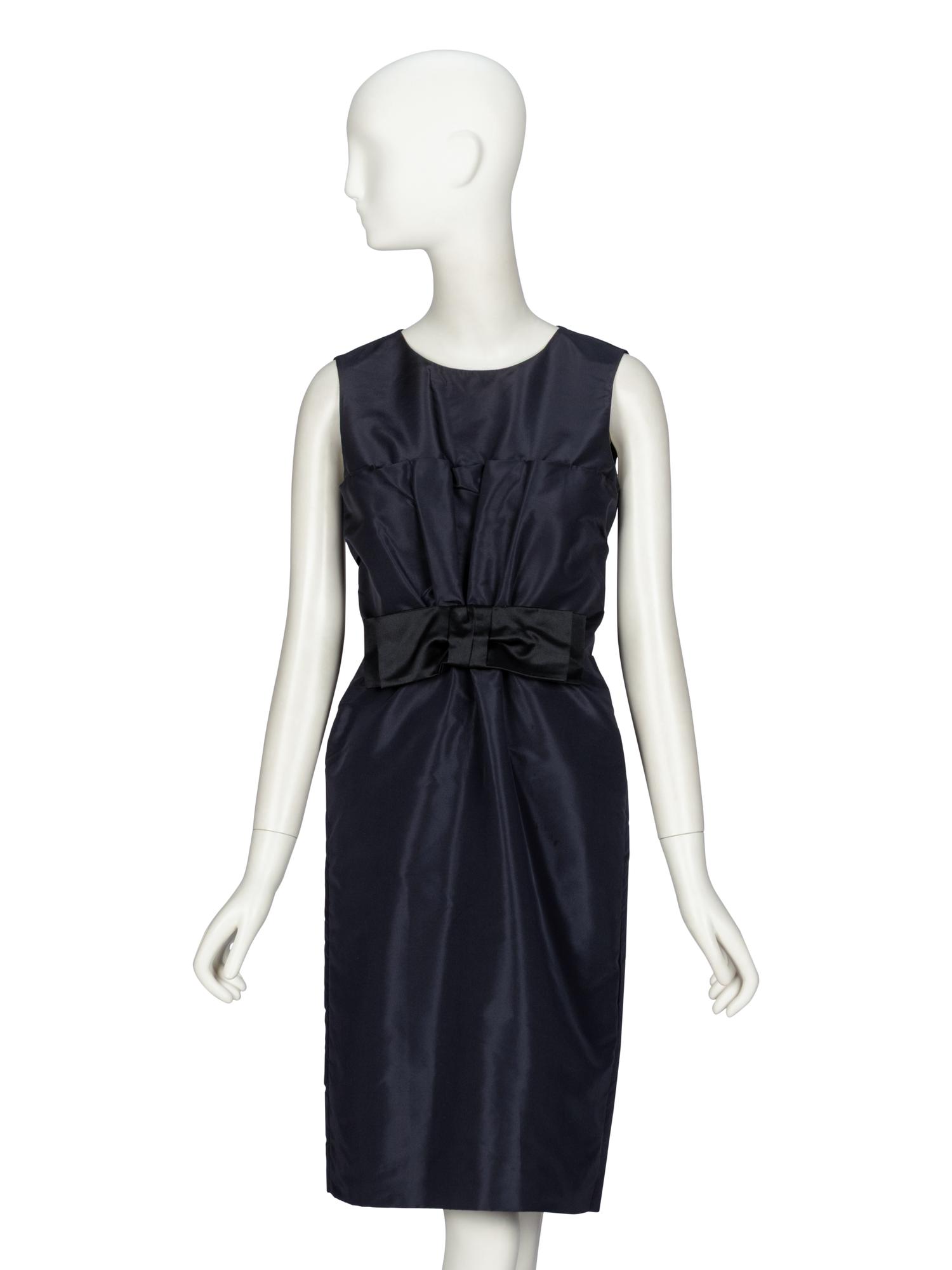 Prada, Faille Sheath Dress