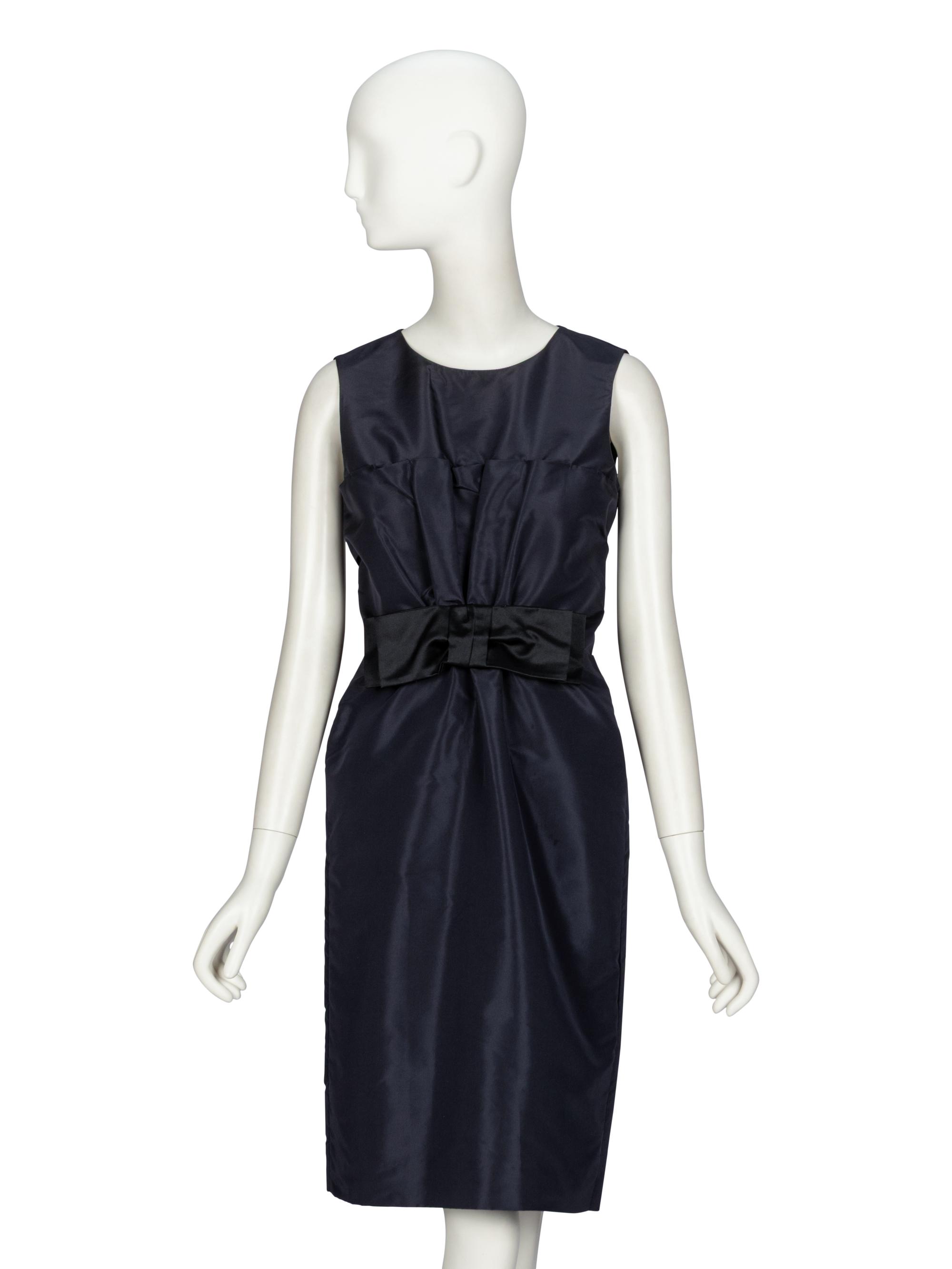 Prada, Faille Sheath Dress