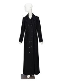 Carolina Herrera, Black Wool Coat