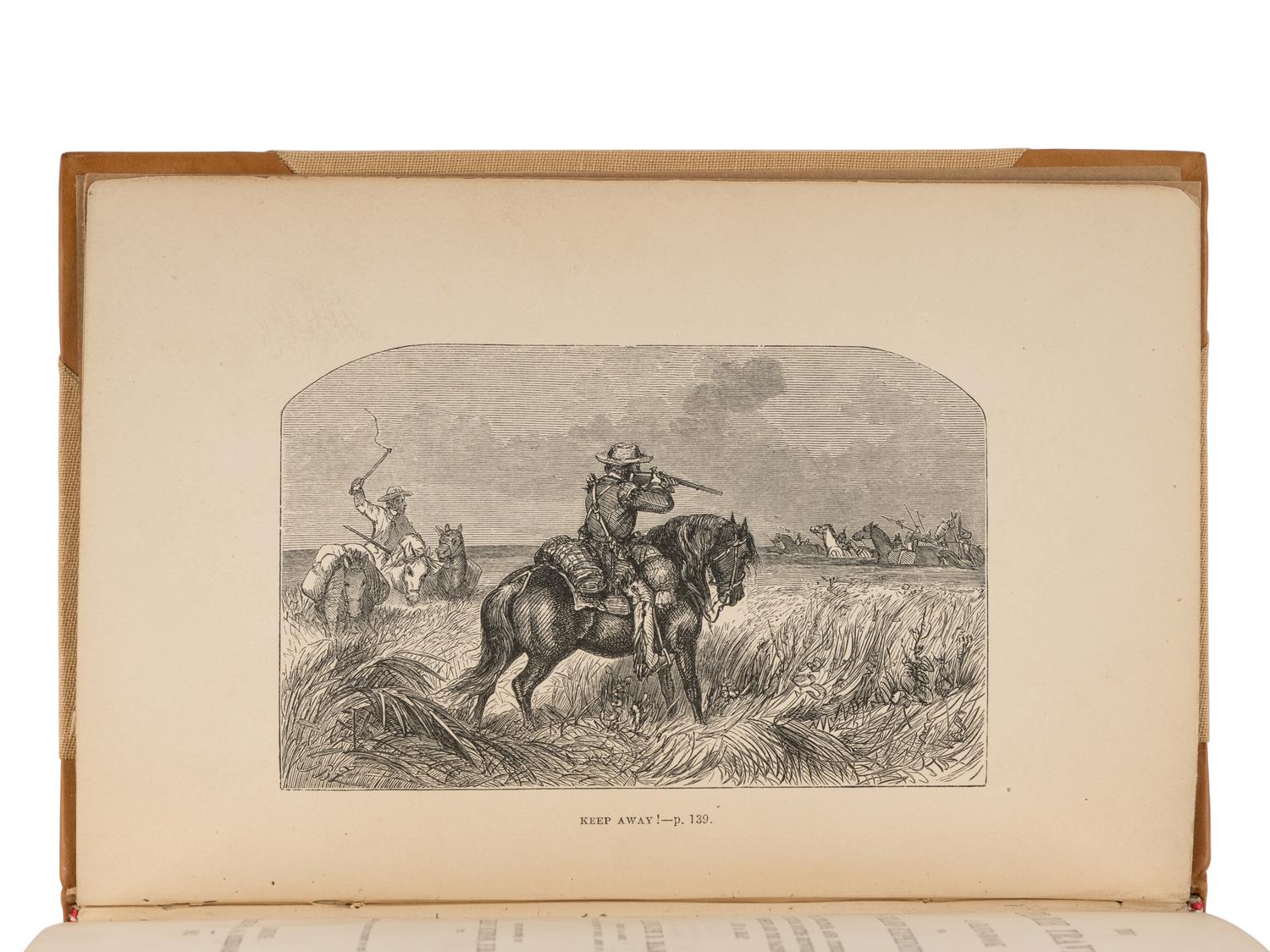 [BURTON, Richard Francis, Sir (1821-1890), editor]. MARCY, Randolph B. (1812-1887). The Prairie Traveler, a Hand-Book for Overland Expeditions. With Illustrations, and Itineraries of the Principal Routes Between the Mississippi and the Pacific, and a Map . London: Trübner and Co., 1863.