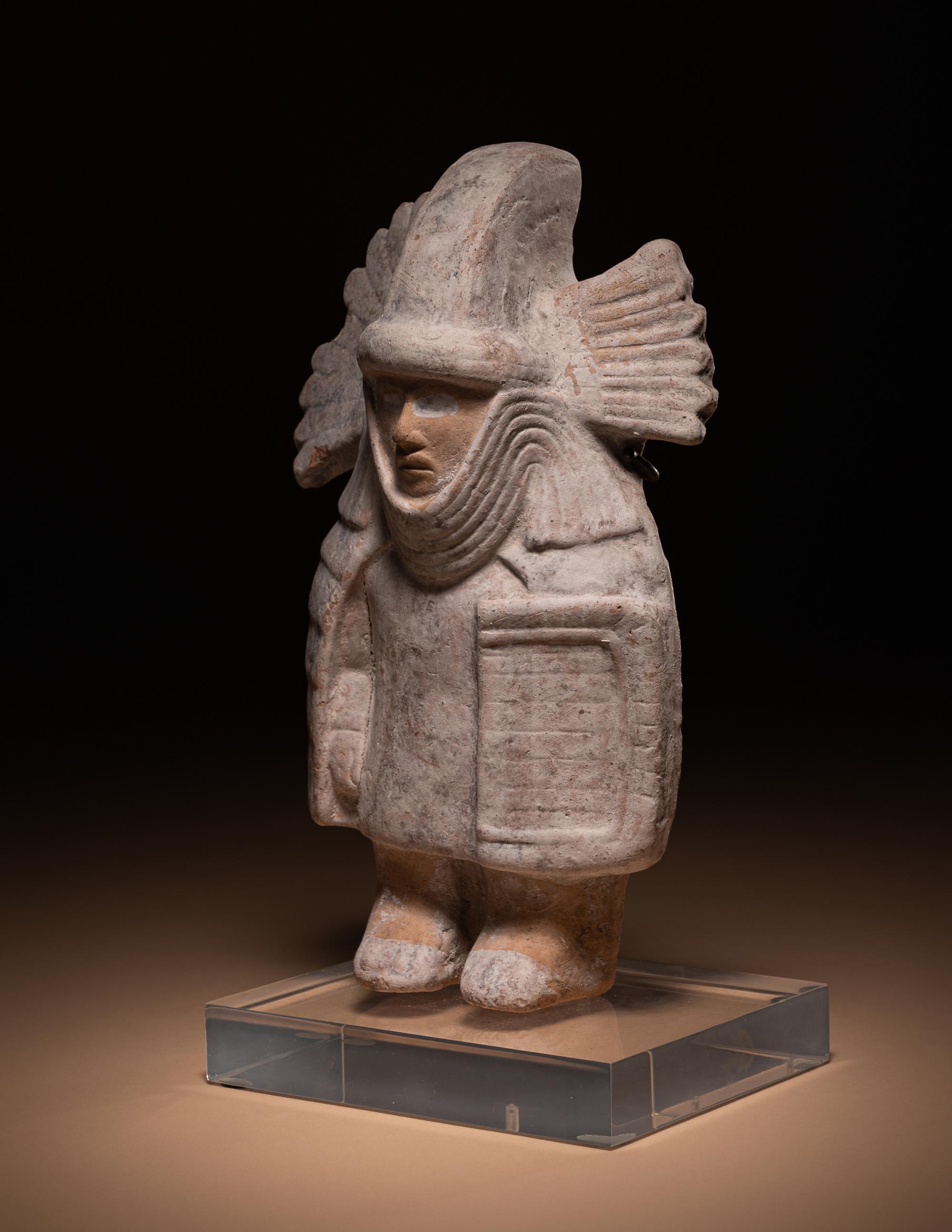 A Nopiloa Terracotta Whistling Figure