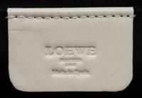 Loewe, Flamenco Tassel Bag in White Leather
