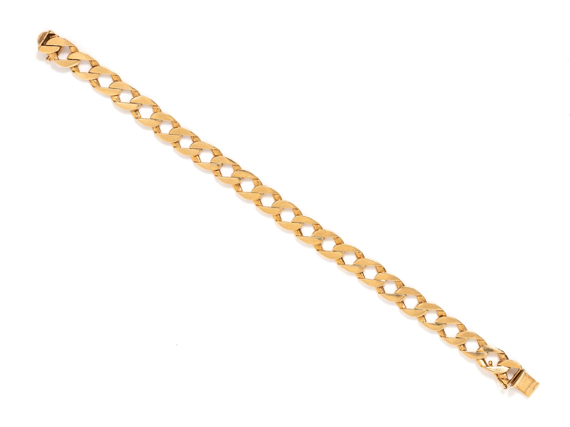 YELLOW GOLD BRACELET