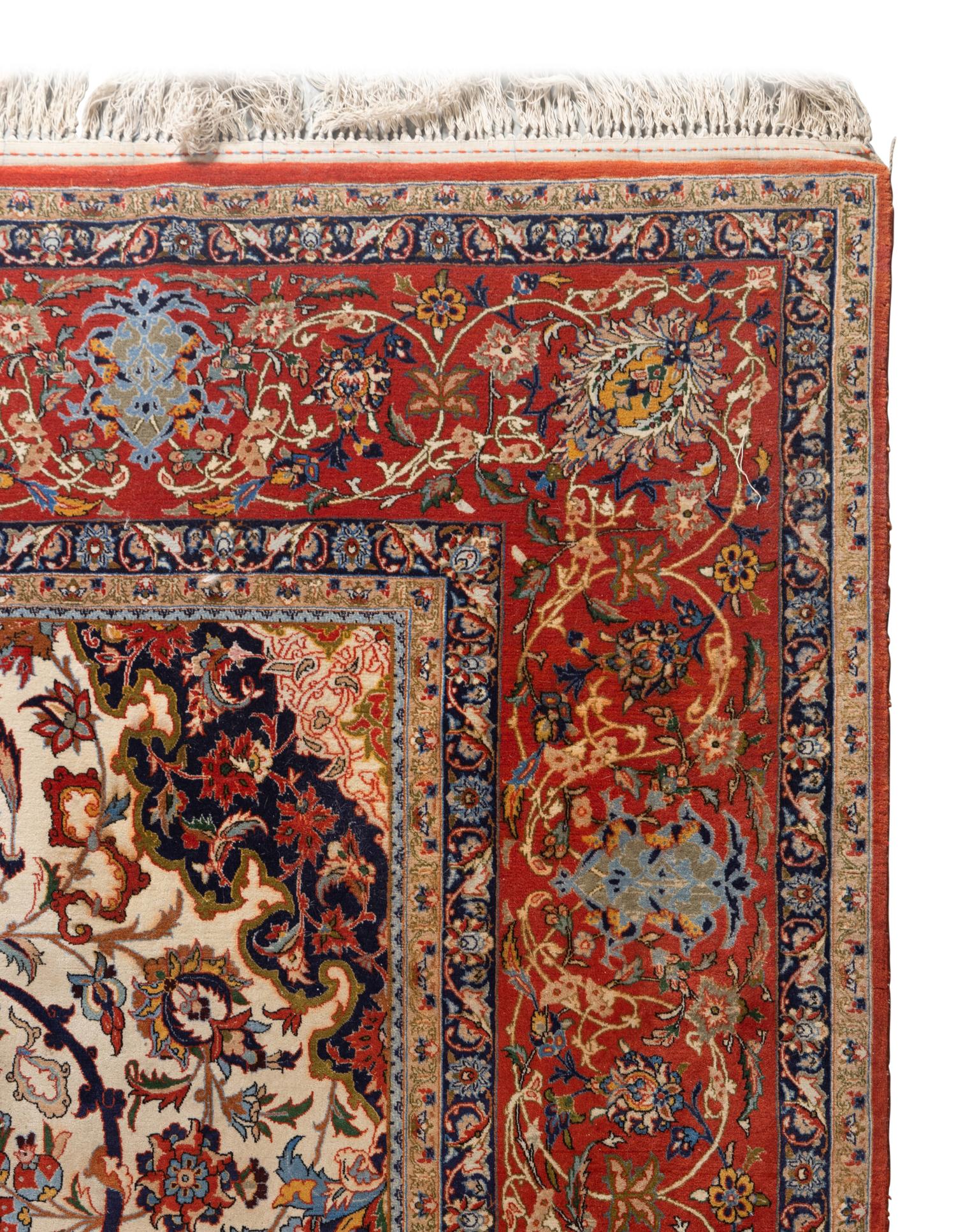 A Tabriz Wool Rug
