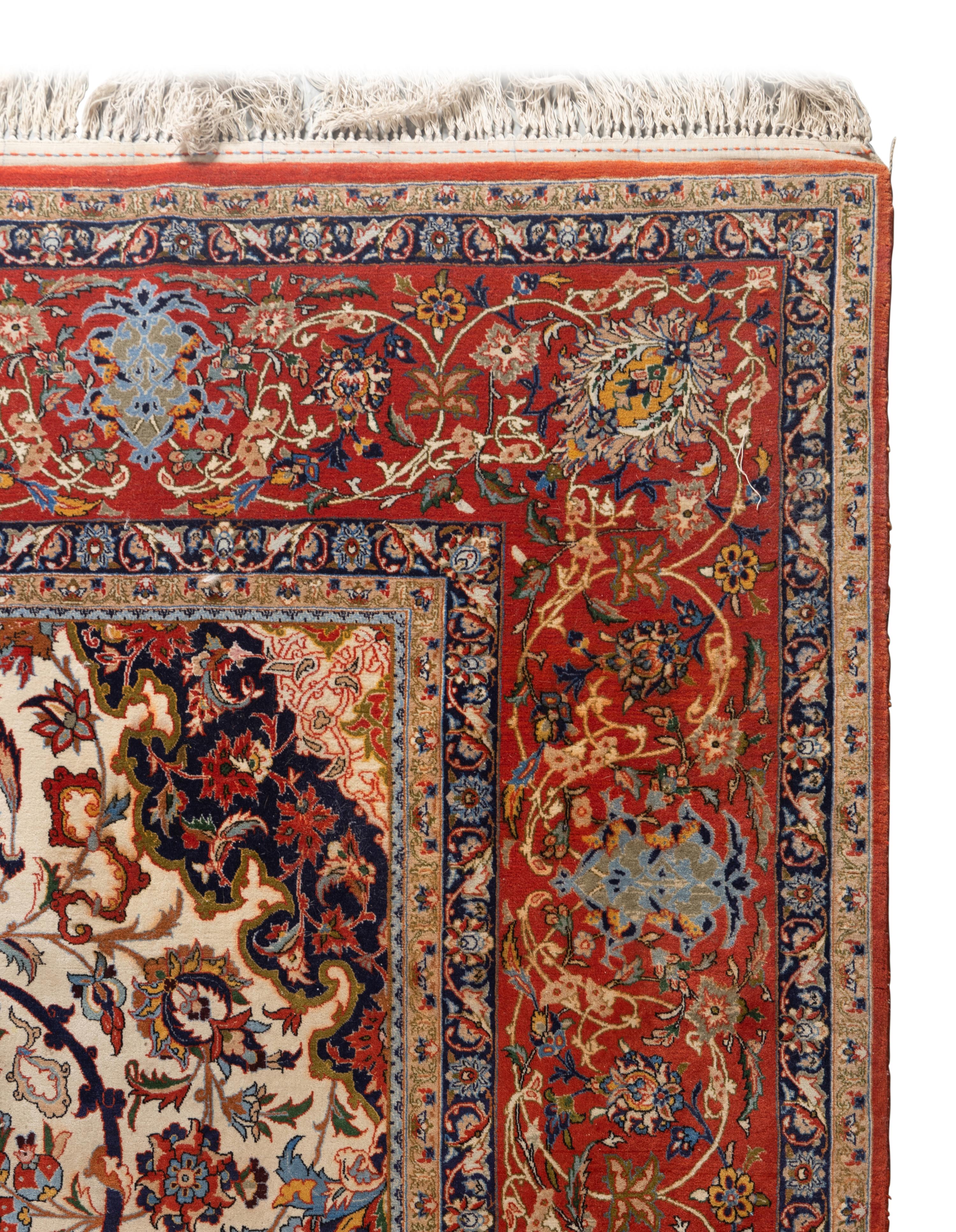 A Tabriz Wool Rug