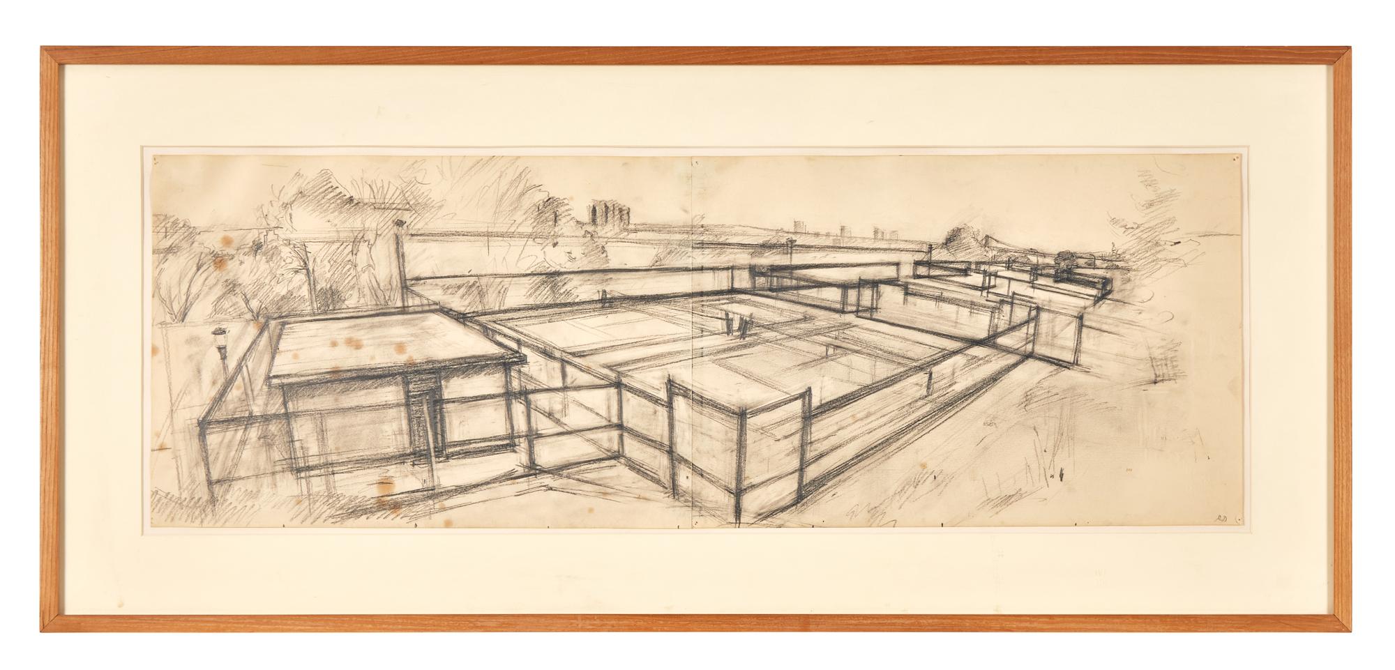 The Tennis Courts in Riverside Park at 119th St ., 1977