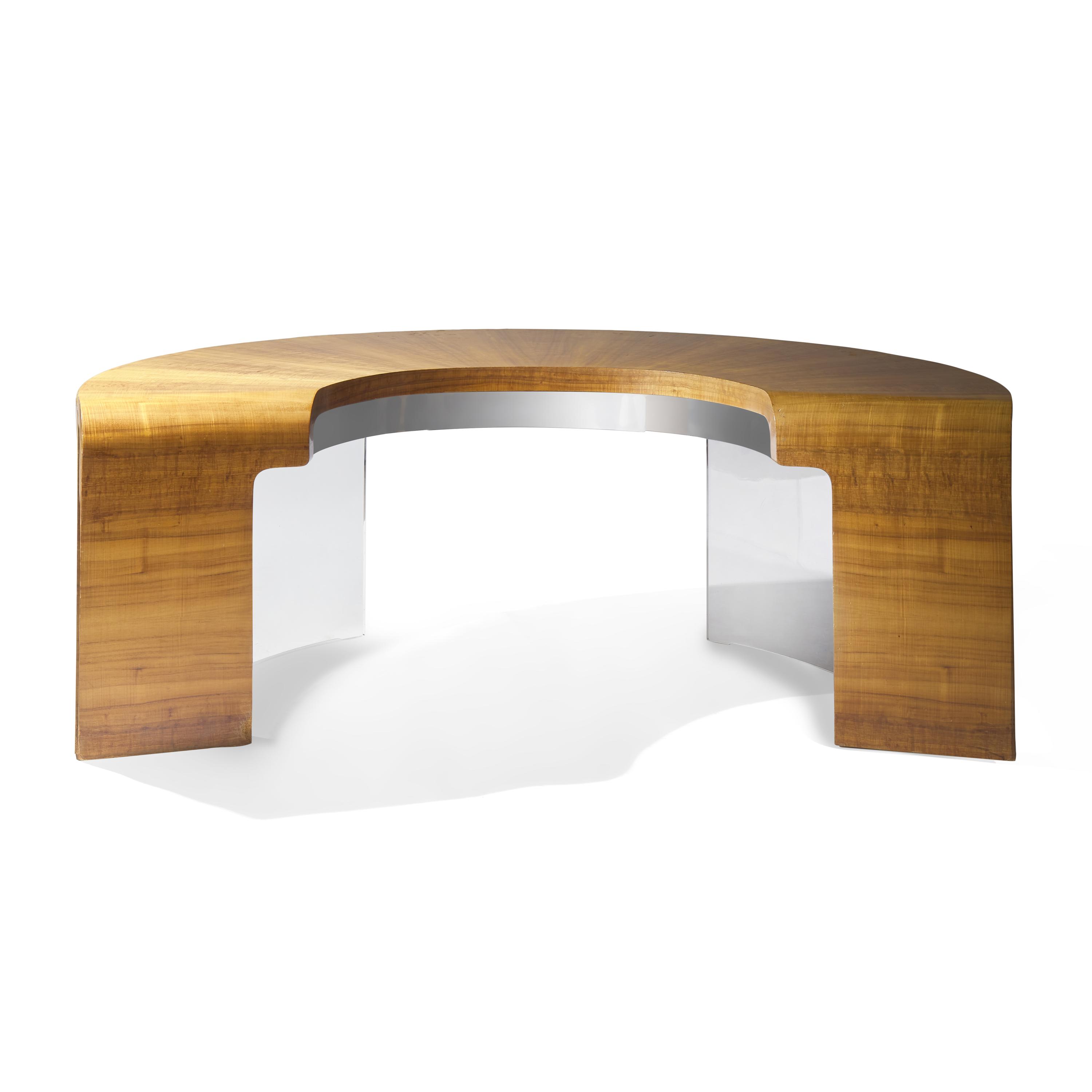 Vladimir Kagan (American, 1927–2016) — Demi-Lune Executive Desk