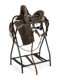 A Tacked McClellan Saddle