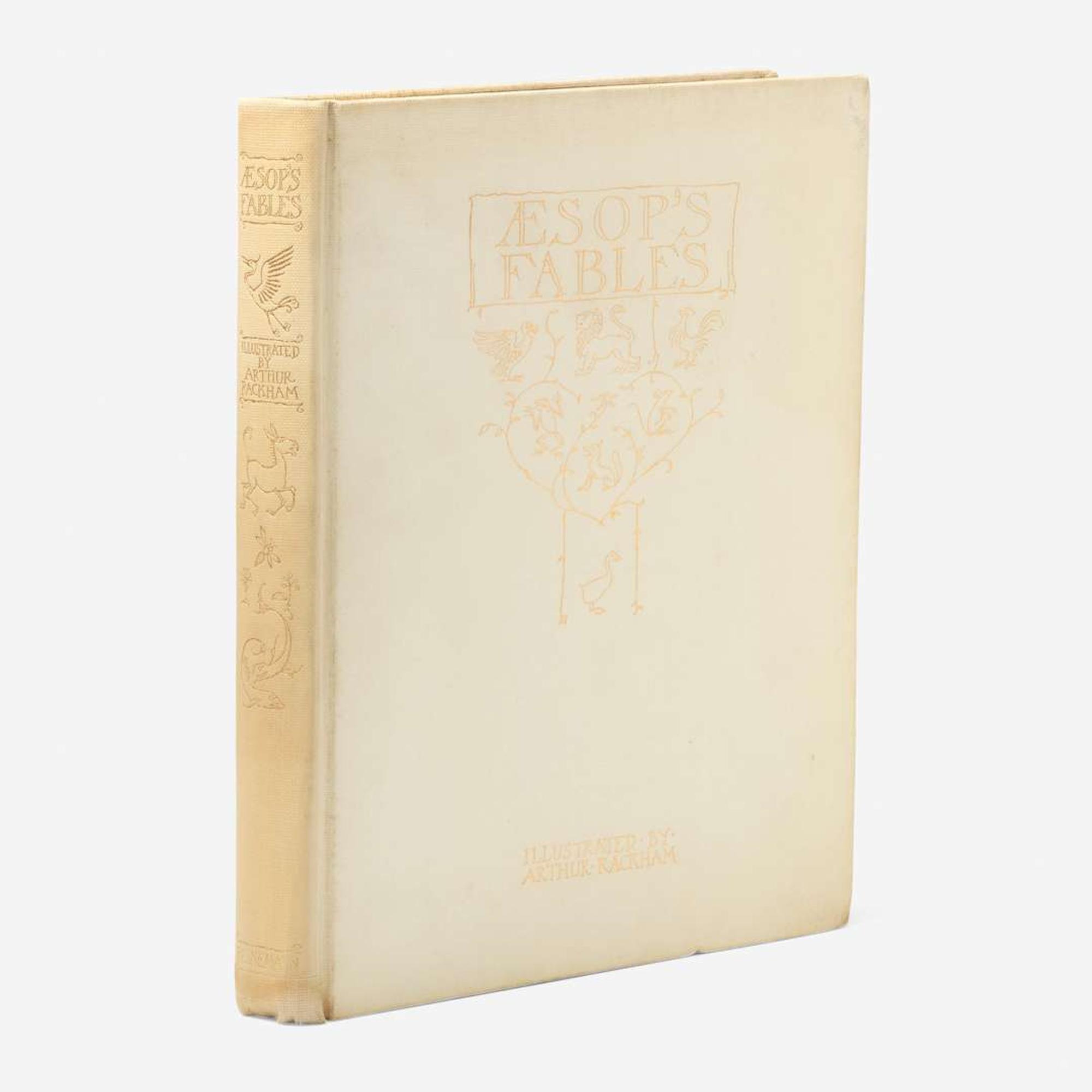 [Children's & Illustrated] [Rackham, Arthur] Aesop Aesop's Fables