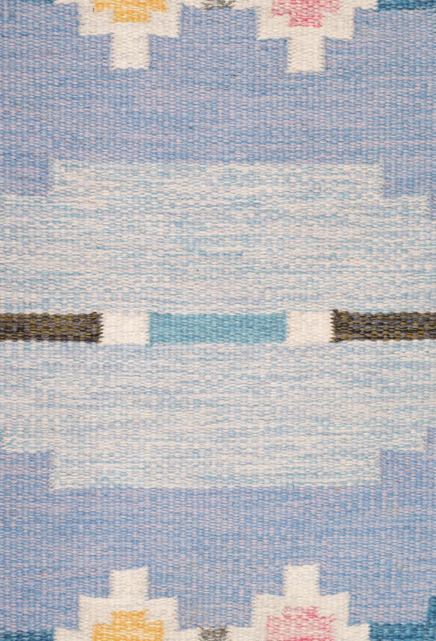 'Örbyhus' Flatweave Rug Sweden, c. 1960