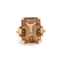 SMOKEY QUARTZ RING