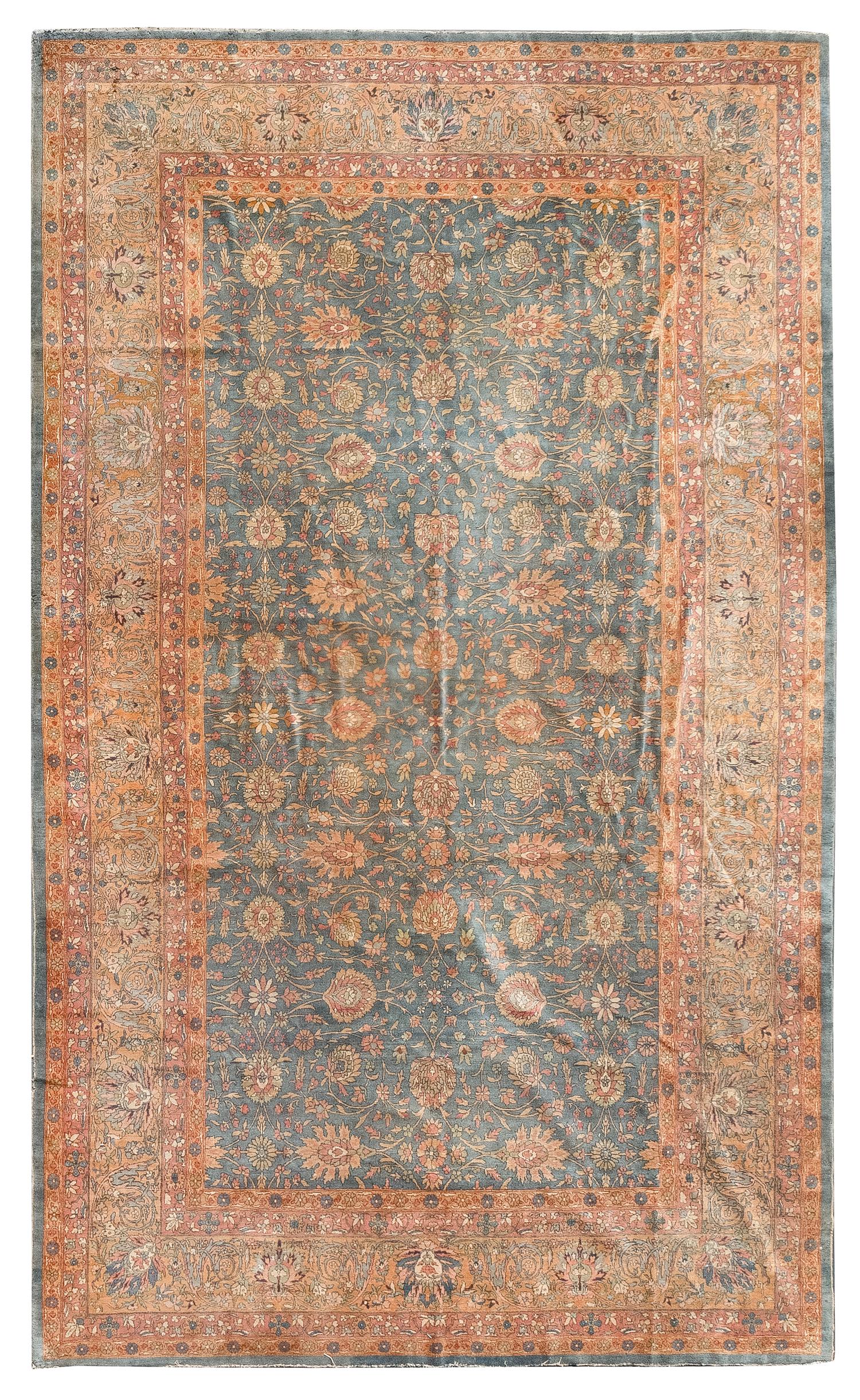 An Indian Lurestan Rug 17 feet 6 inches x 10 feet 8 inches. — CIRCA 1890s