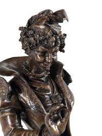 An Italian Bronze 'Mrs. Devil' Figure After Francesco Toso
