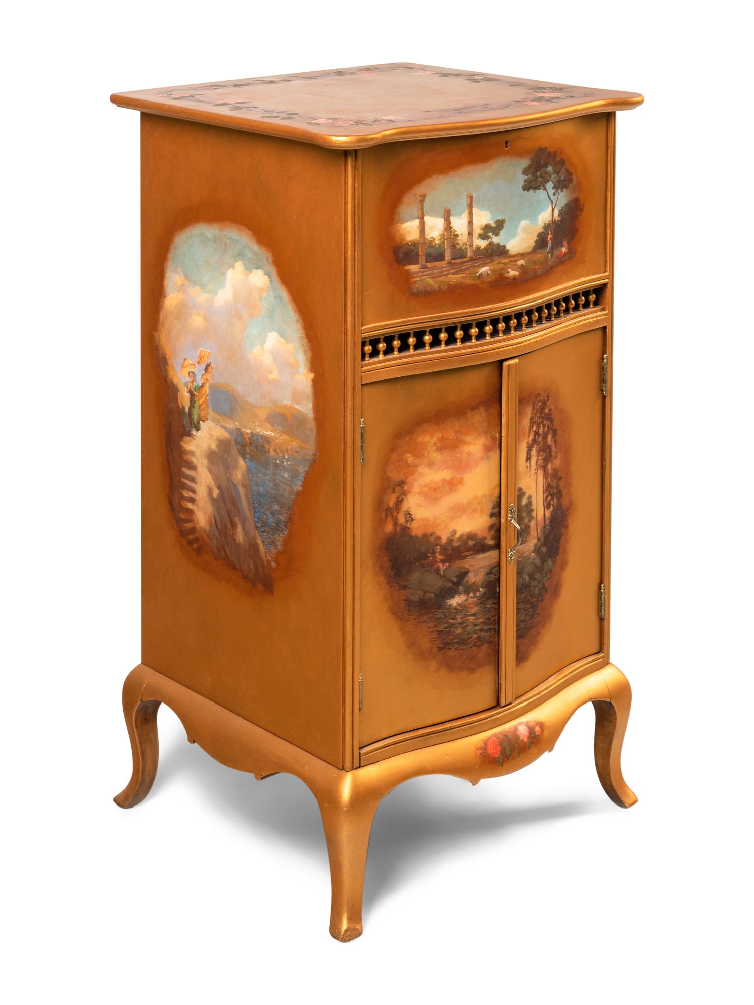 A Regina Style 40 15 1/2 inch Disk Music Box