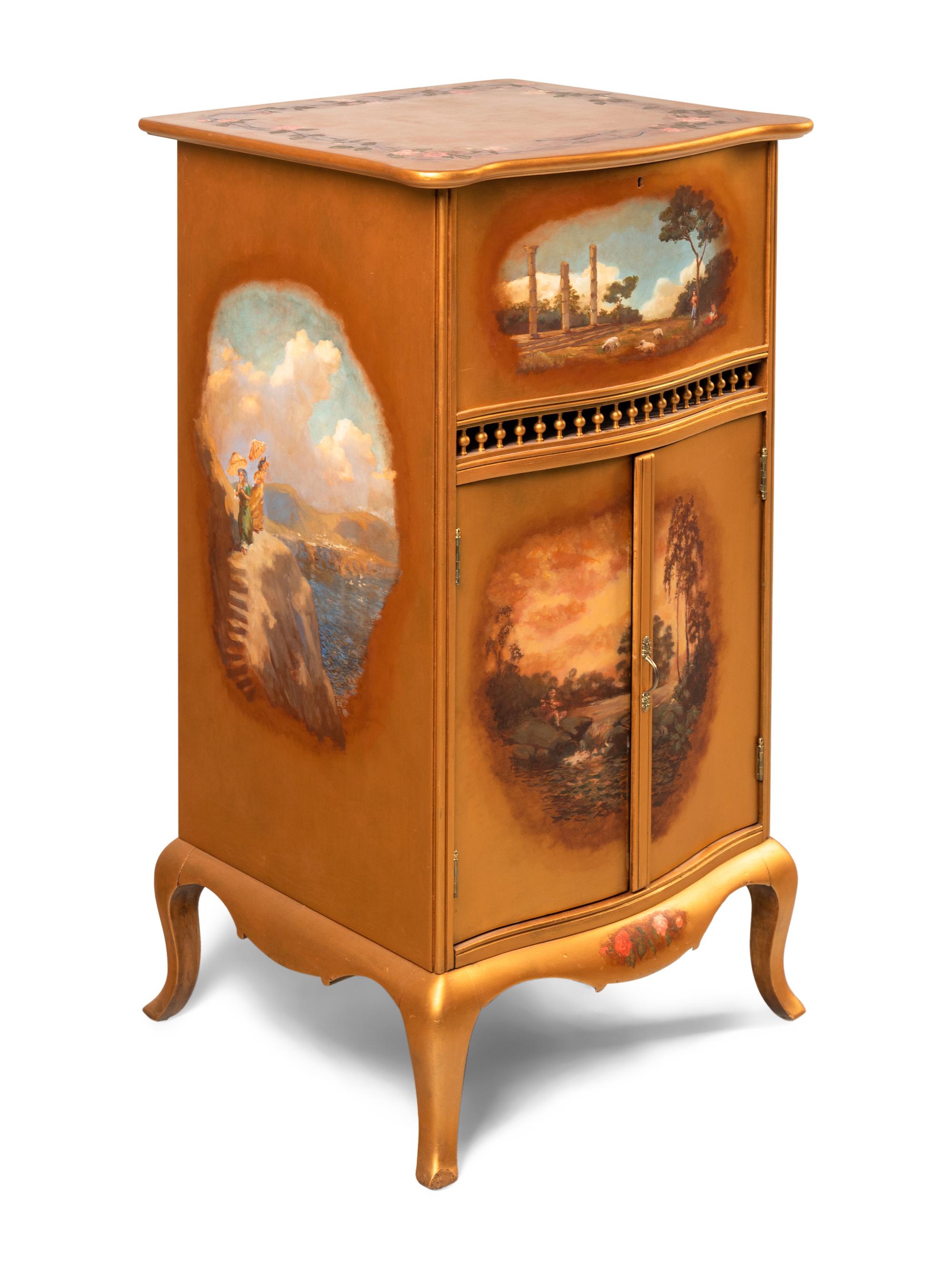 A Regina Style 40 15 1/2 inch Disk Music Box