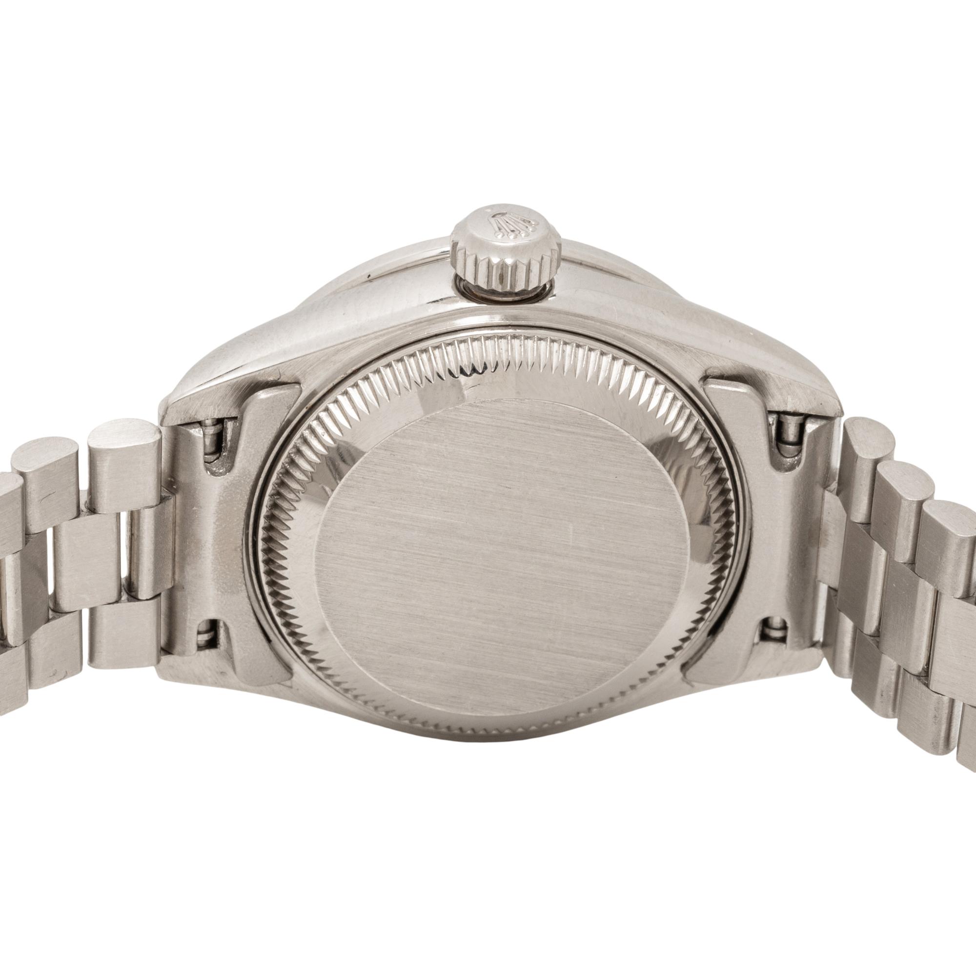 ROLEX, REF. 79136 PLATINUM AND DIAMOND 'OYSTER PERPETUAL LADY DATEJUST' WATCH WITH DIAMOND PRESIDENT BRACELET & ADDITIONAL PLATINUM PRESIDENT BRACELET